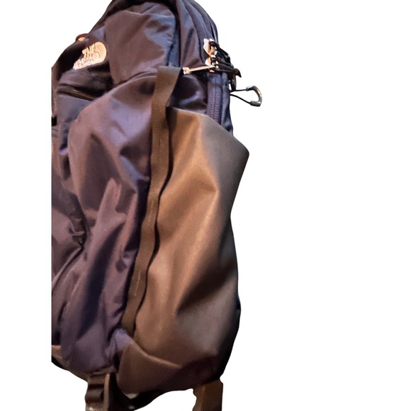 The North Face Surge Backpack Navy Blue Black FlexVent Laptop Travel Bag - Picture 4 of 9